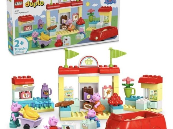 LEGO DUPLO Peppa Pig Supermarket Building Toy Set only $29.97 (Reg. $70!)